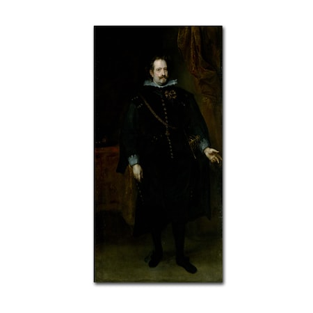 Trademark Fine Art Van Dyck 'Diego Felipe De Guzman' Canvas Art, 16x32 AA00604-C1632GG